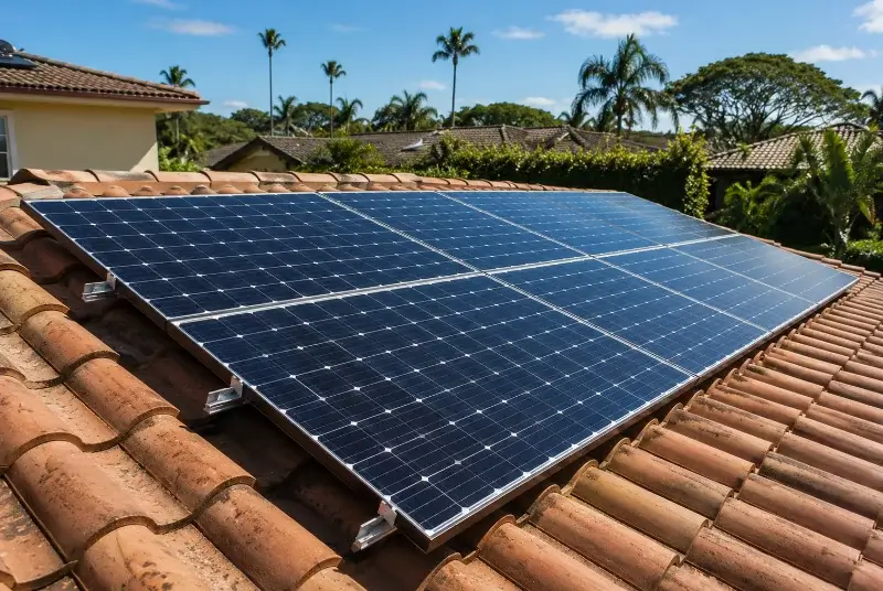 Installation de panneaux solaires à Loupiac